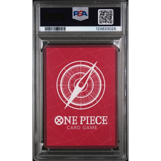 Pokémon TCG: Monkey D. Luffy {{setAbbreviation}} 003 NM PSA 10 (Back)