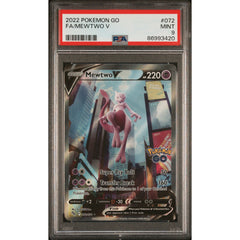 Pokémon TCG: Mewtwo V #072 PSA 9 - Pokemon GO