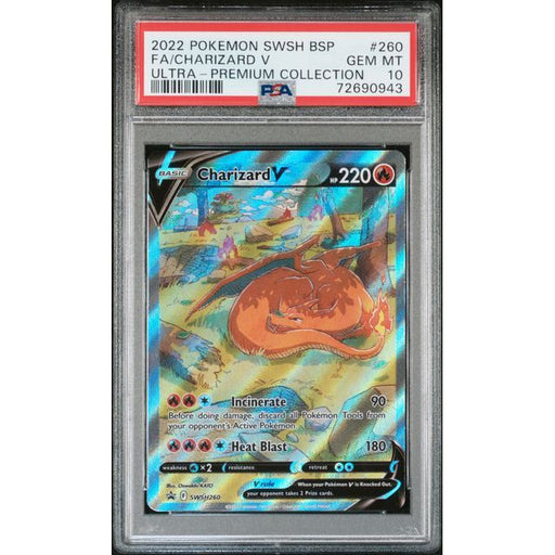 Pokémon TCG: Charizard V #260 PSA 10-72690943