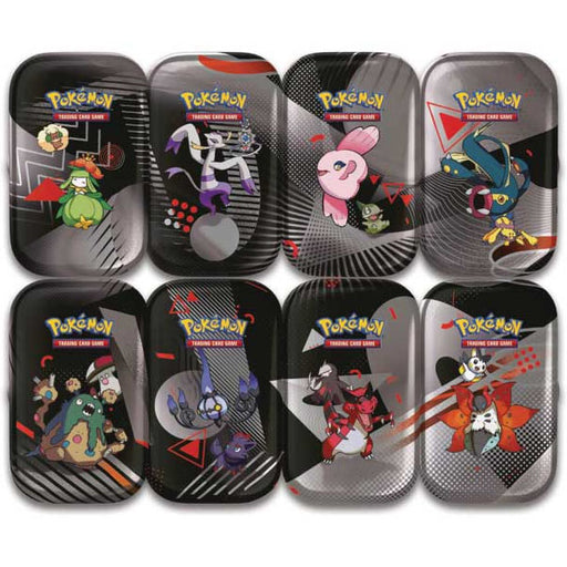 Black Bolt & White Flare Mini Tins