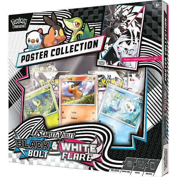 Black Bolt & White Flare Poster Collection