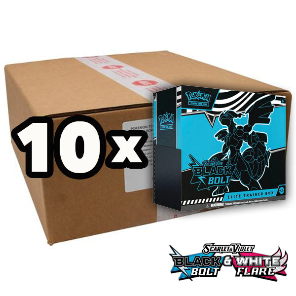 Pokémon TCG: Black Bolt Elite Trainer Box Case
