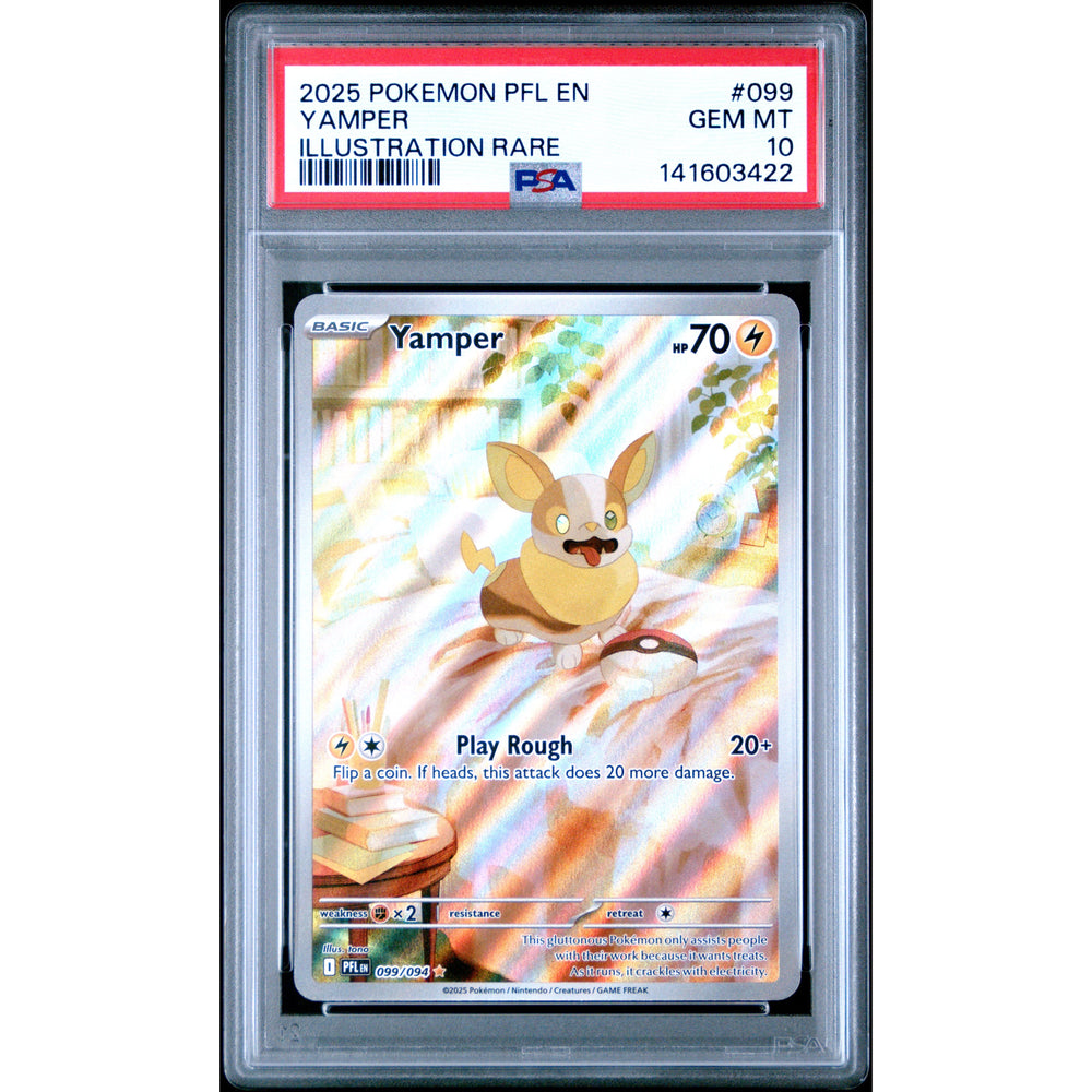 Pokémon TCG: Yamper #099 PSA 10