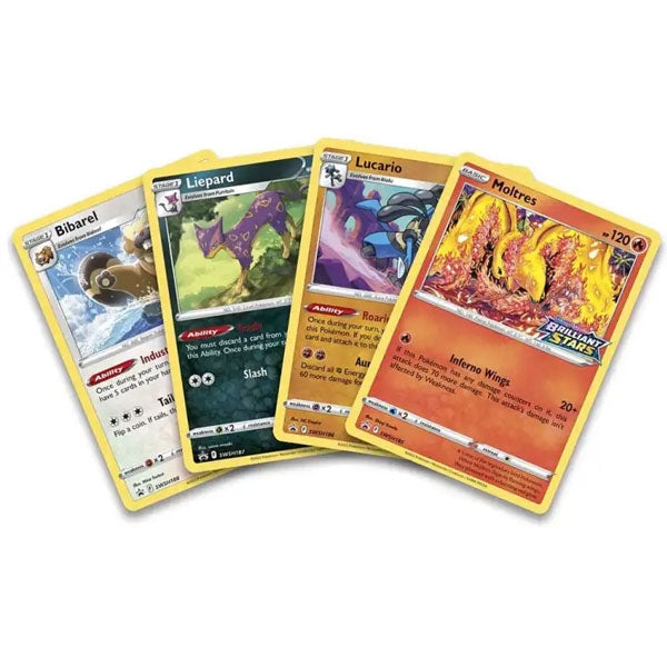 Brilliant Stars Build &amp; Battle Stadium Stamped Promos