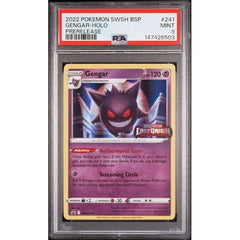 Pokémon TCG: Gengar Holo #241 PSA 9