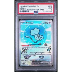 Pokémon TCG: Mew Ex #232 PSA 9 - Paldean Fates
