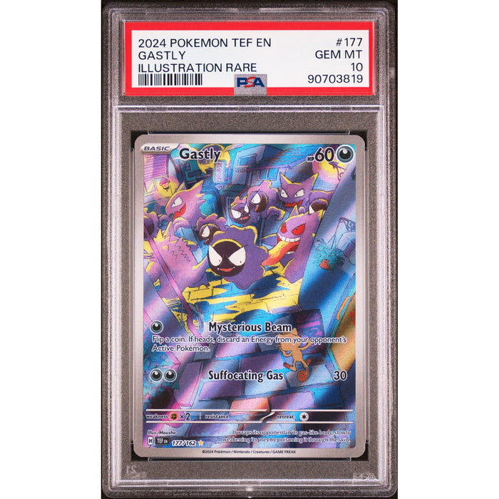 Pokémon TCG: Gastly #177 PSA 10-90703819