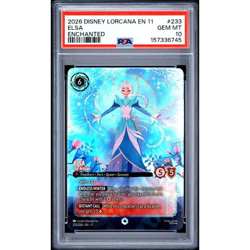 Lorcana: Elsa #233 PSA 10-157336745