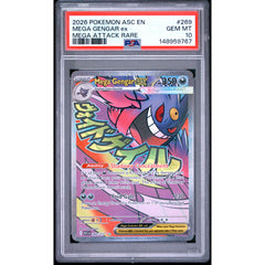 Pokémon TCG: Mega Gengar Ex #269 PSA 10 - Ascended Heroes