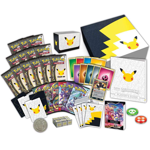 Celebrations Elite Trainer Box tilbehør (Pokémon Center Edition)