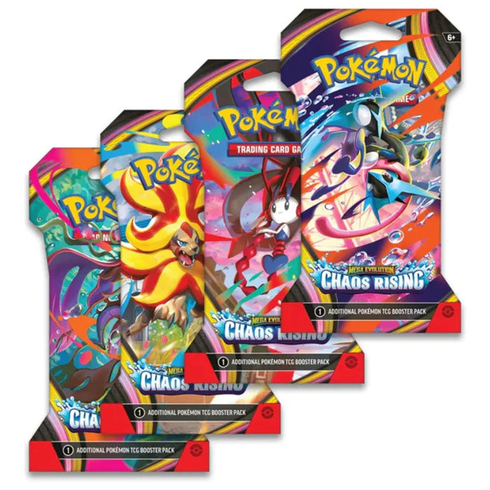 Pokémon TCG: Chaos Rising Sleeved Booster Pack