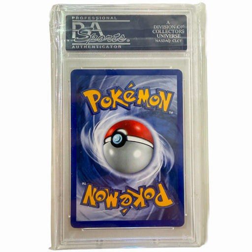 Charizard #4 PSA 9 Holo 1st Edition Back