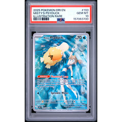 Pokémon TCG: Misty's Psyduck #193 PSA 10 - Destined Rivals