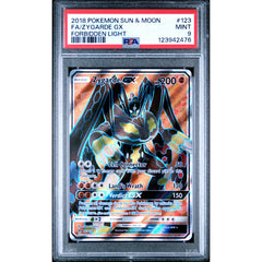 Pokémon TCG: Zygarde Gx 123 PSA 9 - Forbidden Light