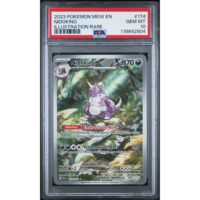 Pokémon TCG: Nidoking #174 PSA 10-118642804