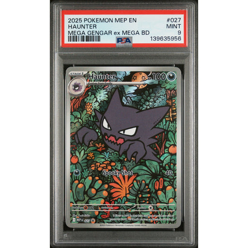 Pokémon TCG: Haunter #027 PSA 9 - Mega Evolution Promo-139635956