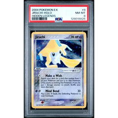 Pokémon TCG: Jirachi 8 PSA 8 Holo - Hidden Legends