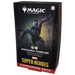 Showcase your fandom with the Magic the Gathering: Marvel Super Heroes Commander Deck by Wizards of the Coast, featuring iconic Black Panther artwork from Wakanda Forever. Set against a dramatic dark background with bold lightning effects, this 13+ age-rated deck box is part of the Universes Beyond collection—perfect for fans seeking an epic addition to their Magic: The Gathering lineup.