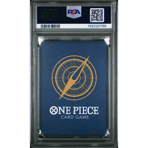 One Piece TCG: Monkey D. Luffy #043 PSA 9-142220766 (back)