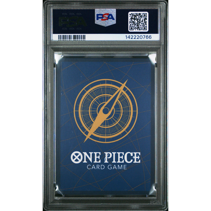 One Piece TCG: Monkey D. Luffy #043 PSA 9-142220766 (back)