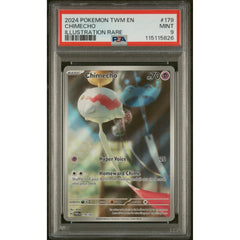 Pokémon TCG: Chimecho 179 PSA 9 - Twilight Masquerade