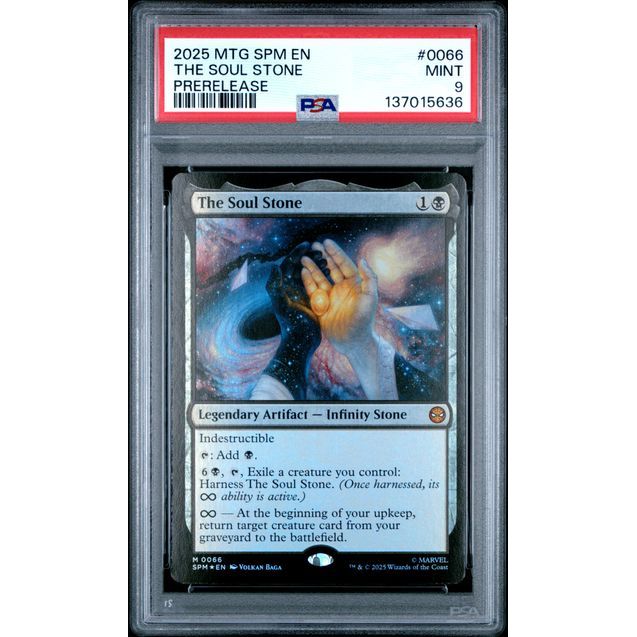 Magic the Gathering: The Soul Stone #0066 PSA 9-137015636