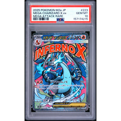 Pokémon TCG: Mega Charizard X Ex #223 PSA 10 - Japanese