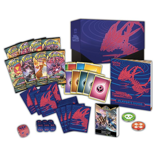 Darkness Ablaze Elite Trainer Box tilbehør