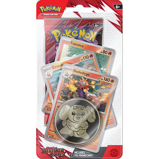 Destined Rivals 1-Pack Premium Checklane Booster Pack - Skeledirge