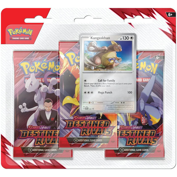 Pokémon TCG: Destined Rivals 3-pack Blister