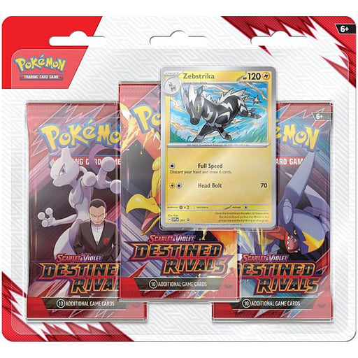 Destined Rivals 3-Pack Blister - Zebstrika