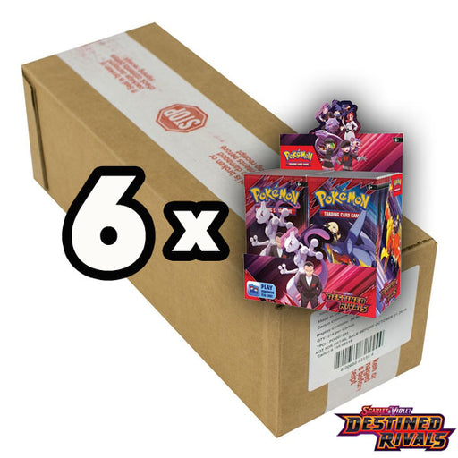 Buy Destined Rivas Booster Box Case - 6 Booster Boxes | Rogerz Buy Destined Rivas Booster Box Case - 6 Booster Boxes | Rogerz