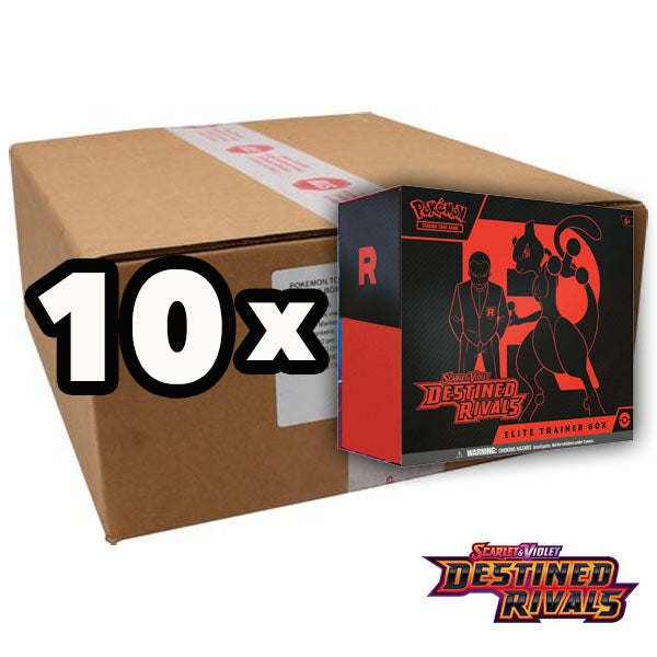 Pokémon TCG: Destined Rivals Elite Trainer Box Case