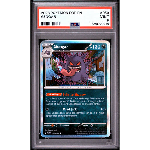 Pokémon TCG: Gengar #050 PSA 9-168423398