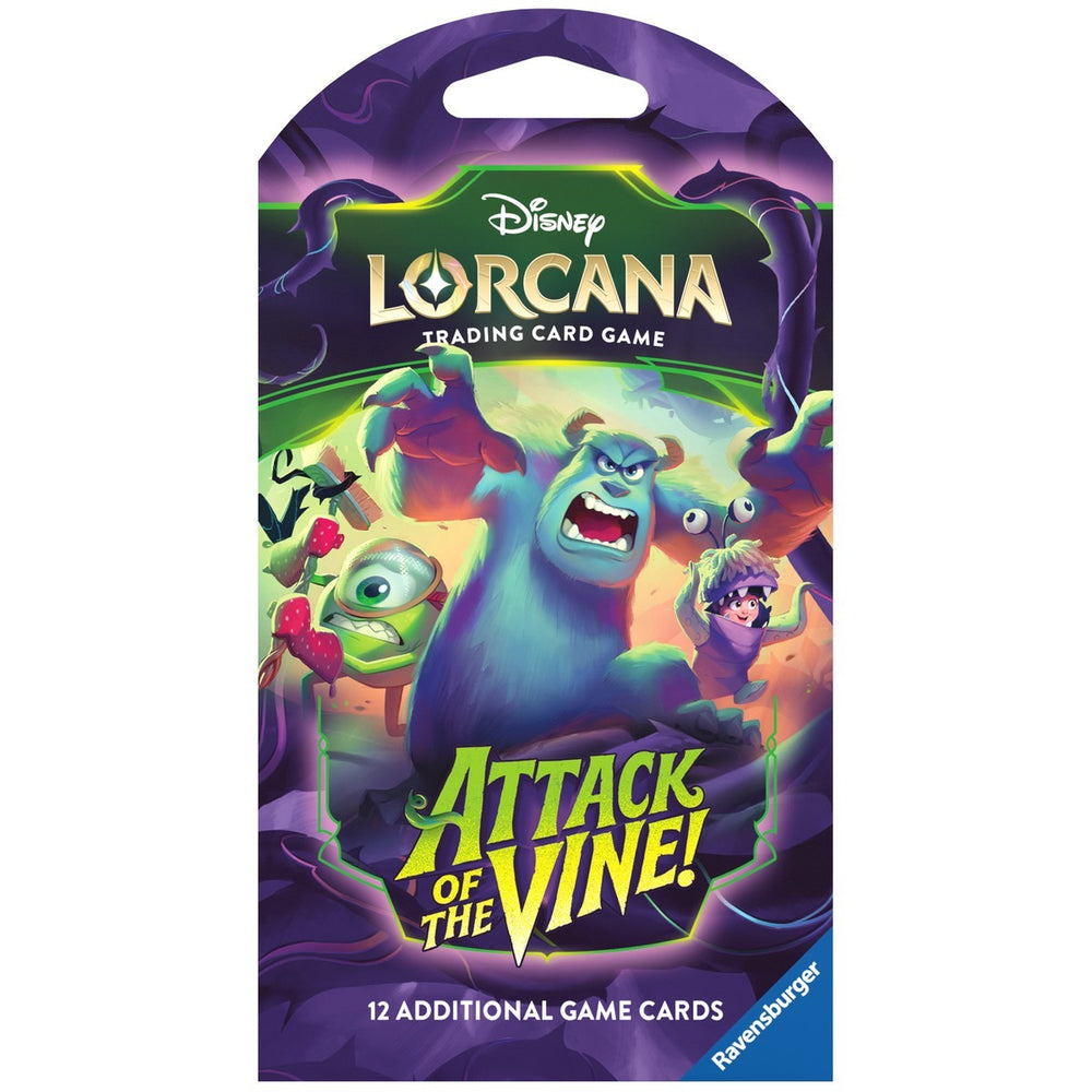 Disney Lorcana: Attack of the Vine Sleeved Booster Pack