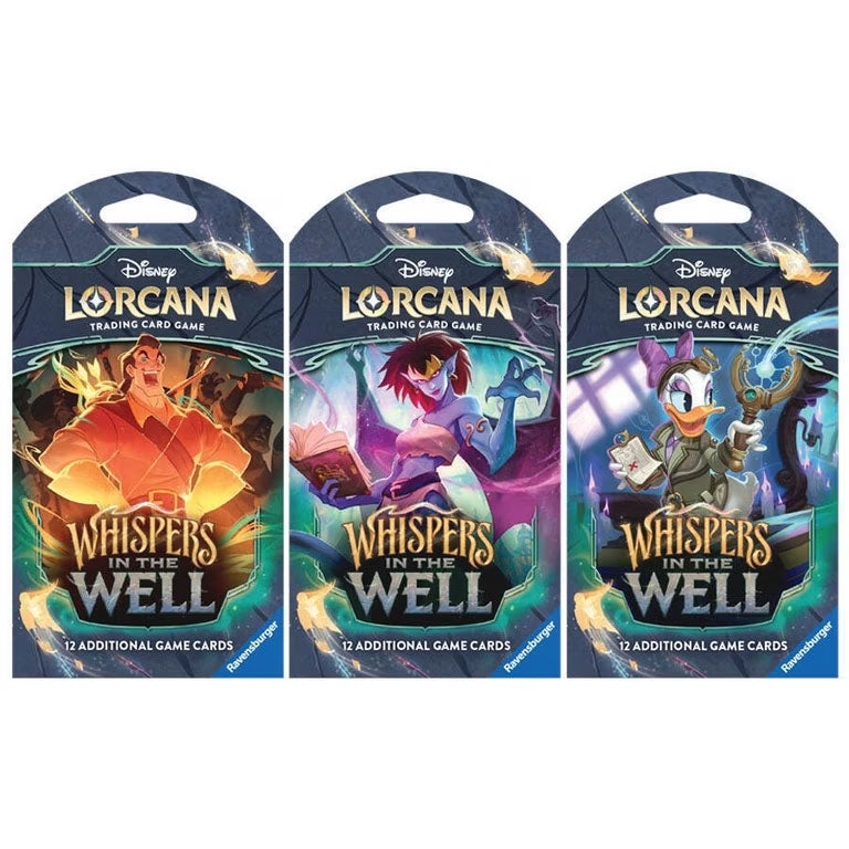 Disney Lorcana: Whispers In The Well Sleeved Booster Pack