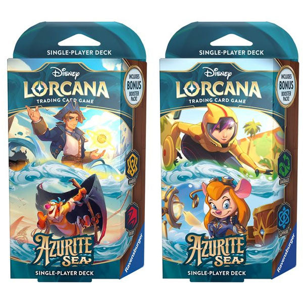 Disney Lorcana: Azurite Sea Starter Deck