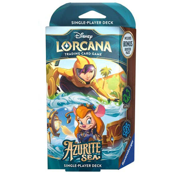 Disney Lorcana: Azurite Sea Starter Deck Sapphire
