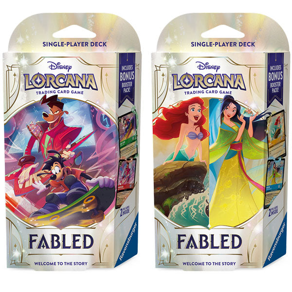Disney Lorcana: Fabled Starter Decks