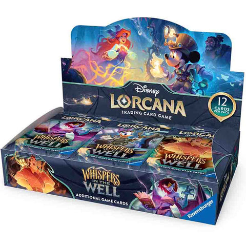 Disney Lorcana: Whispers of the Well Booster Display