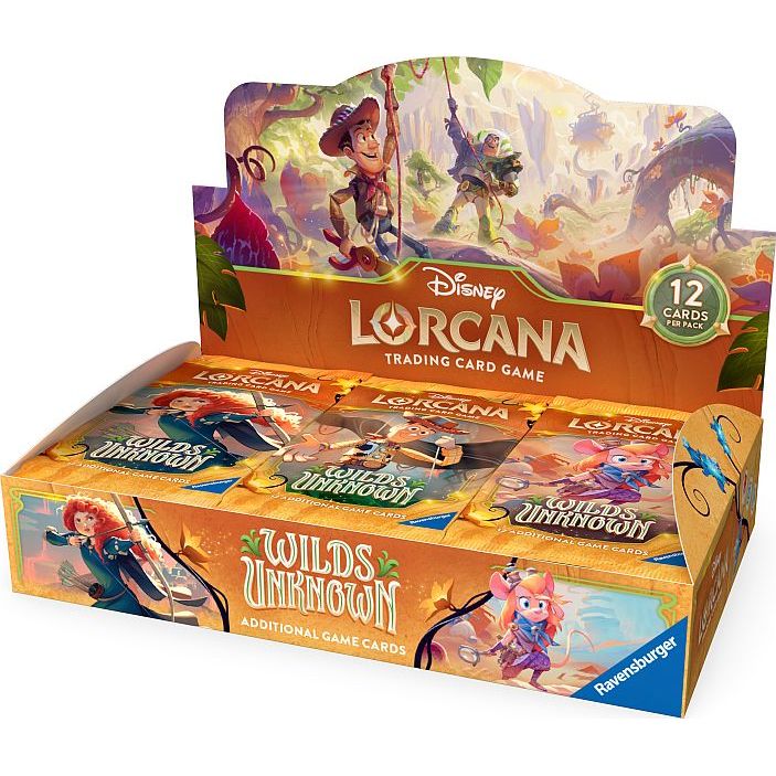 Disney Lorcana: Wilds Unknown Booster Display