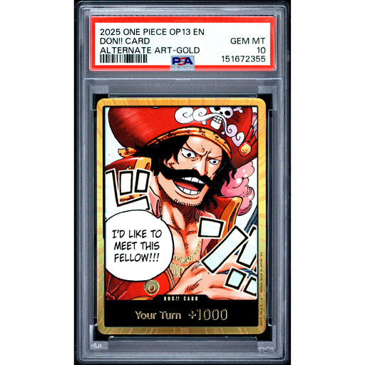 One Piece TCG: Don!! Card PSA 10-151672355