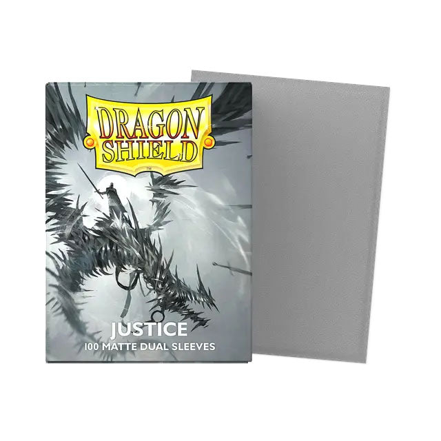 Dragon Shield Matte Dual Sleeves Justice Grey