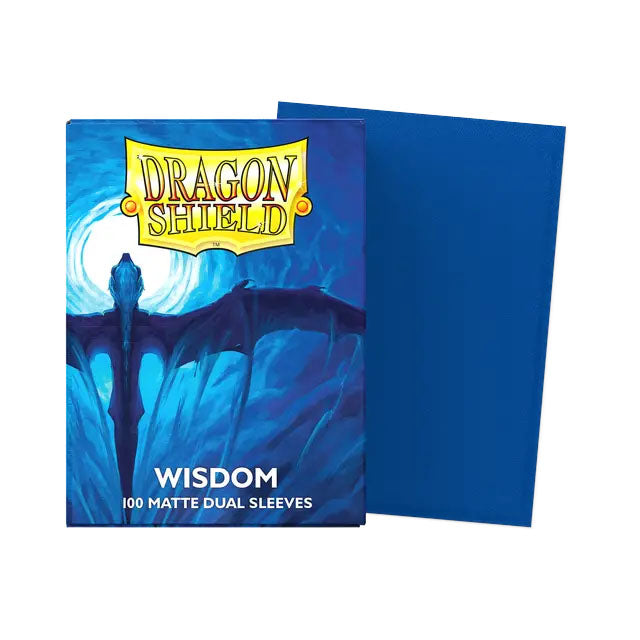 Dragon Shield Matte Dual Sleeves Wisdom Blue