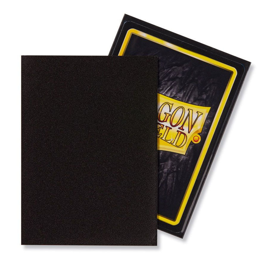 Dragon Shield -  Matte Black Sleeves - 100 stk.