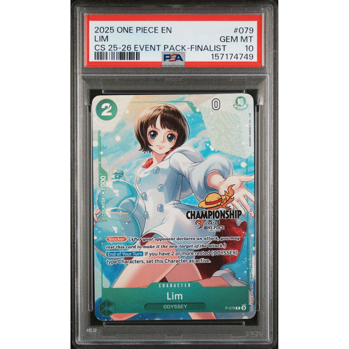 One Piece TCG: Lim #079 PSA 10-157174749