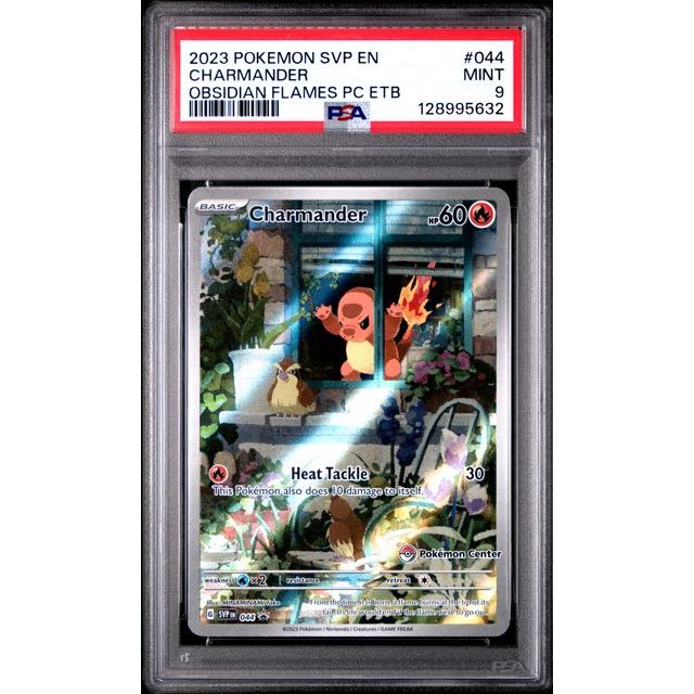 Pokémon TCG: Charmander #044 PSA 9-128995632