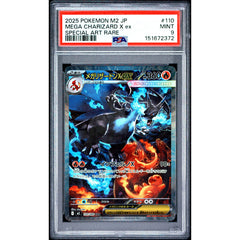 Pokémon TCG: Mega Charizard X Ex #110 PSA 9