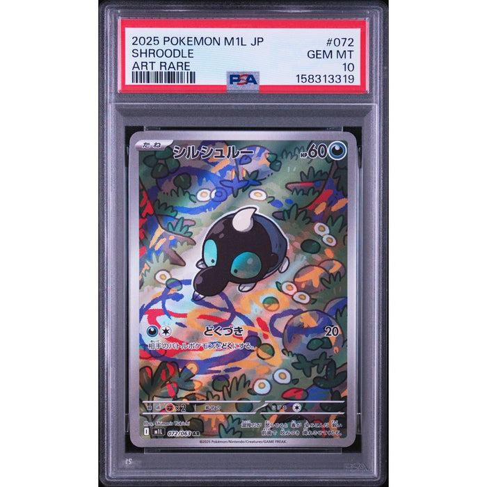 Pokémon TCG: Shroodle #072 PSA 10-158313319