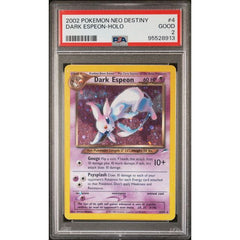 Pokémon TCG: Dark Espeon Holo #4 PSA 2 - Neo Destiny